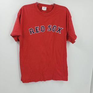RED SOX “PEDROIA “ #15 RED BASEBALL Tshirt MAJESTI